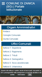 Mobile Screenshot of comune.zanica.bg.it